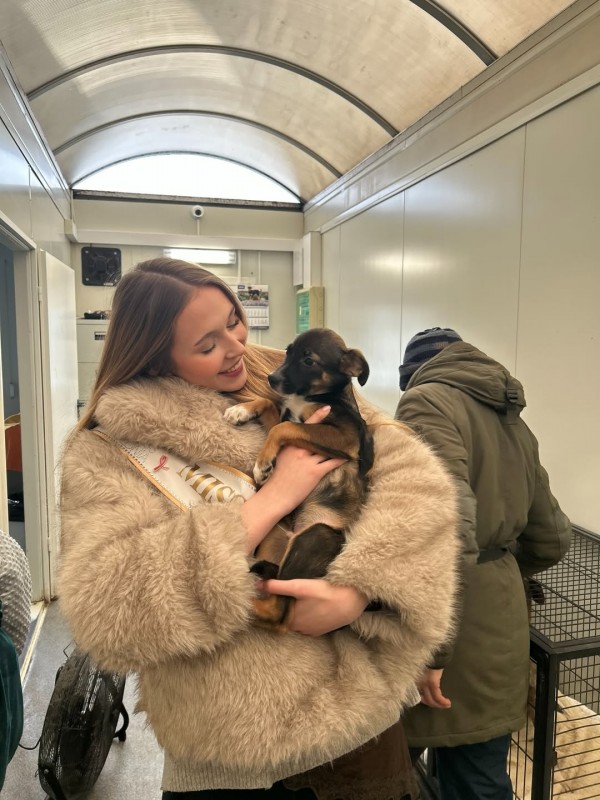 Miss Polonia 2025 z wizytą w Schronisku w Zawierciu