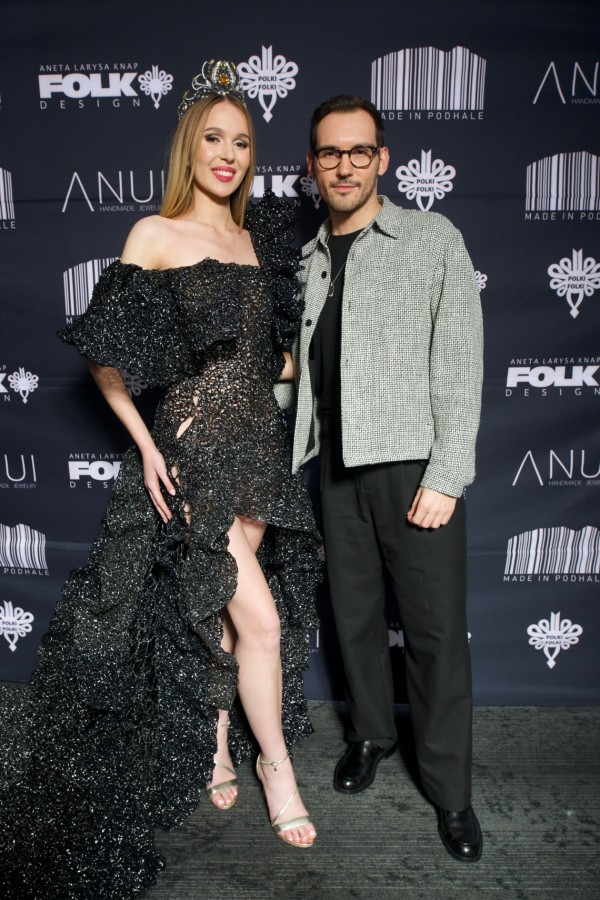 Miss Polonia 2025 Maja Todd w Zakopanem na Pokazie „Polki Folki”